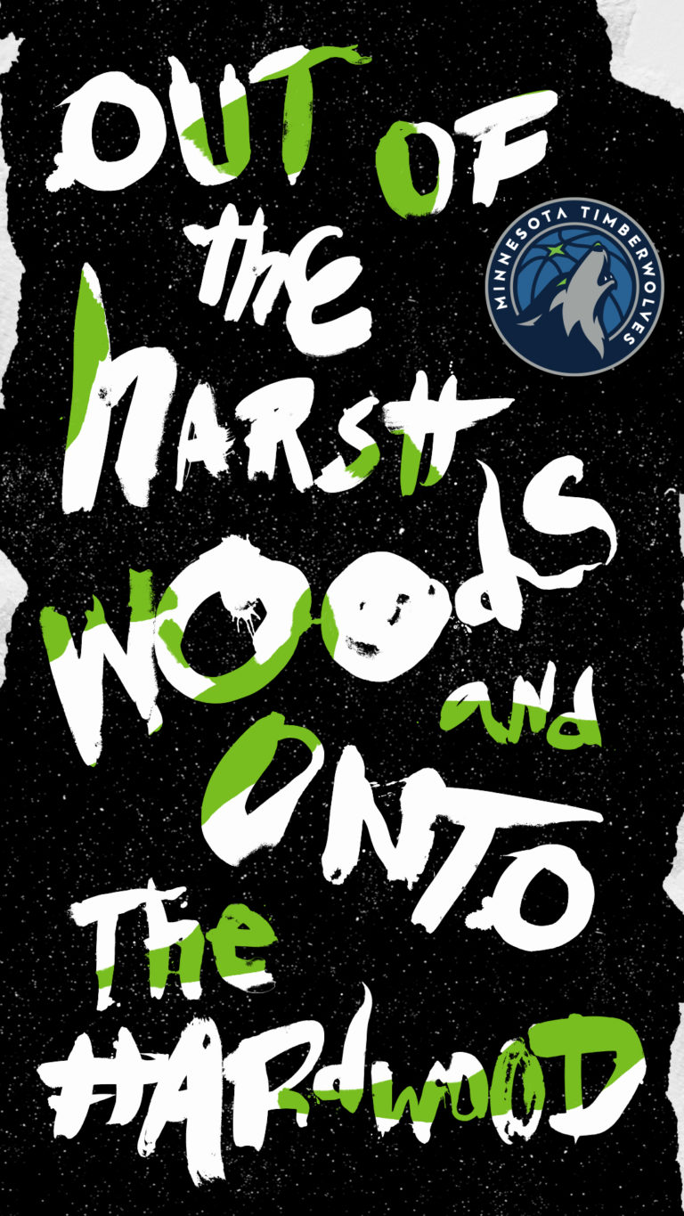 Mn Timberwolves Raised by Wolves ad