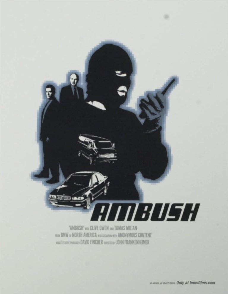 BMW Films poster Ambush