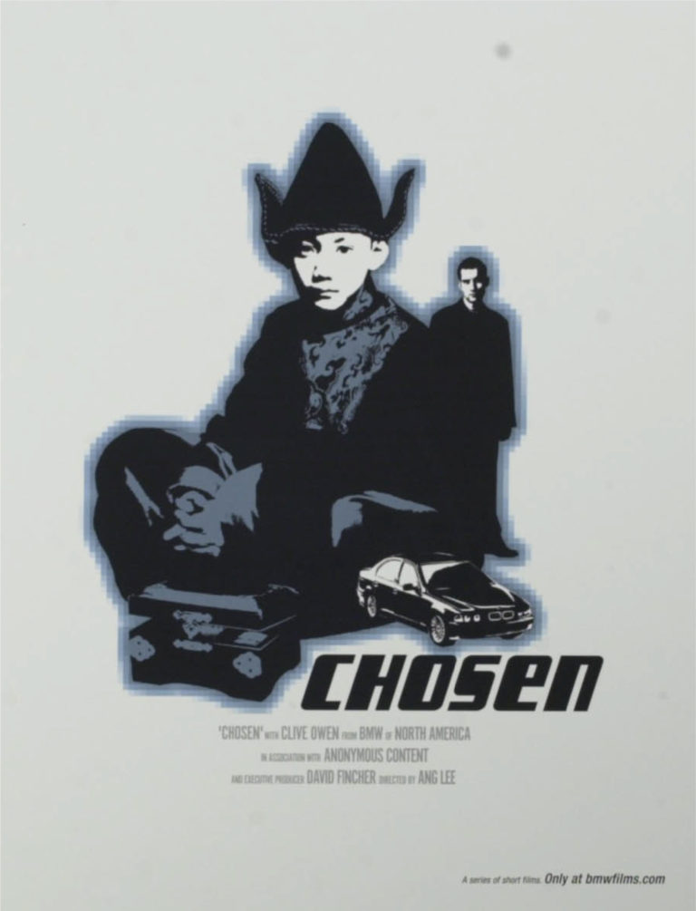 BMW Films poster Chosen