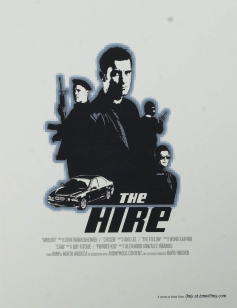BMW films poster The Hire