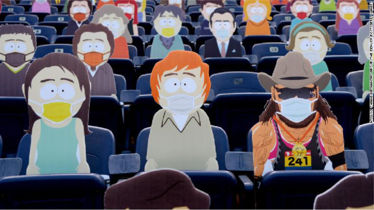 South Park at Denver Broncos Game